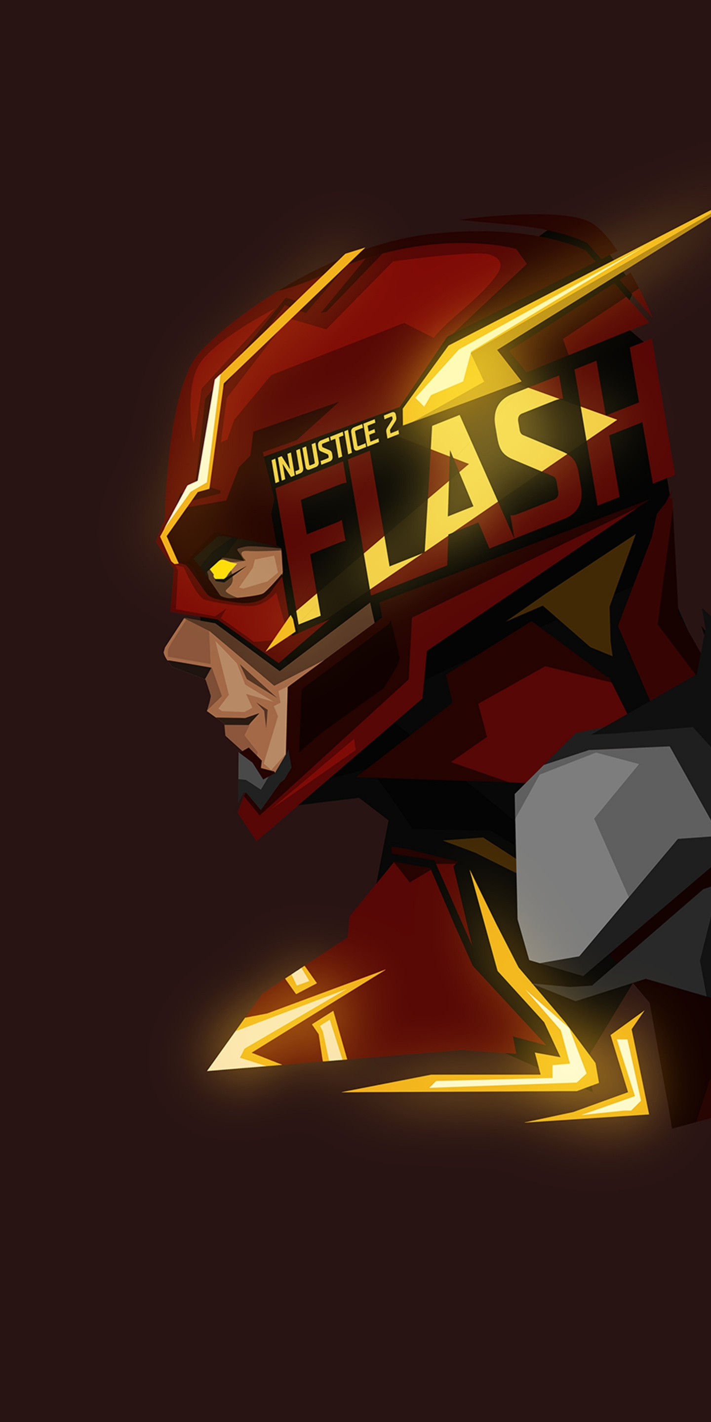 Flash, Headshot, Art, Wallpaper - Godspeed The Flash Season 3 - HD Wallpaper 