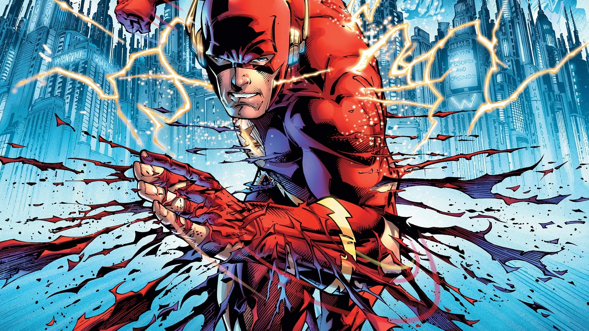 Flash, Comic, Superhero - Flashpoint Dc - HD Wallpaper 