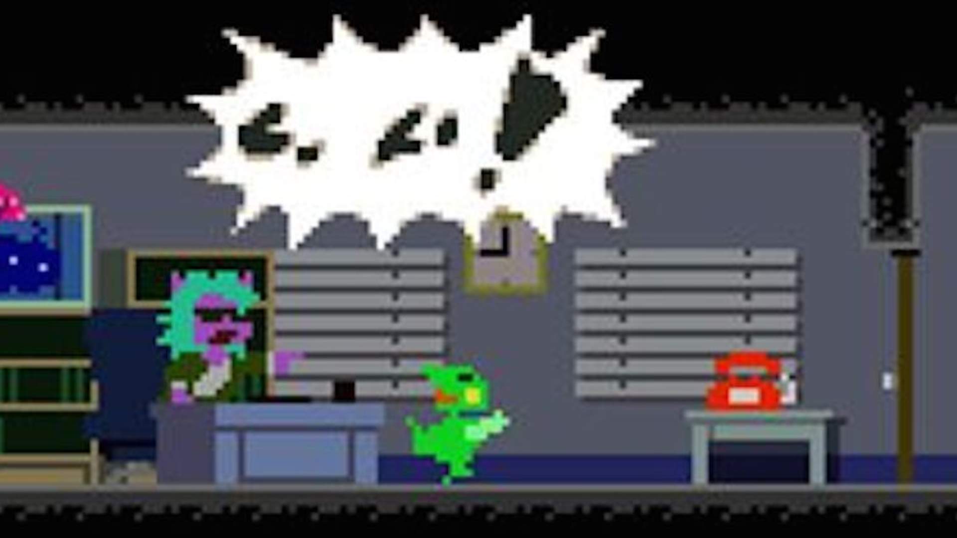 Kero Blaster Boss Cat - HD Wallpaper 