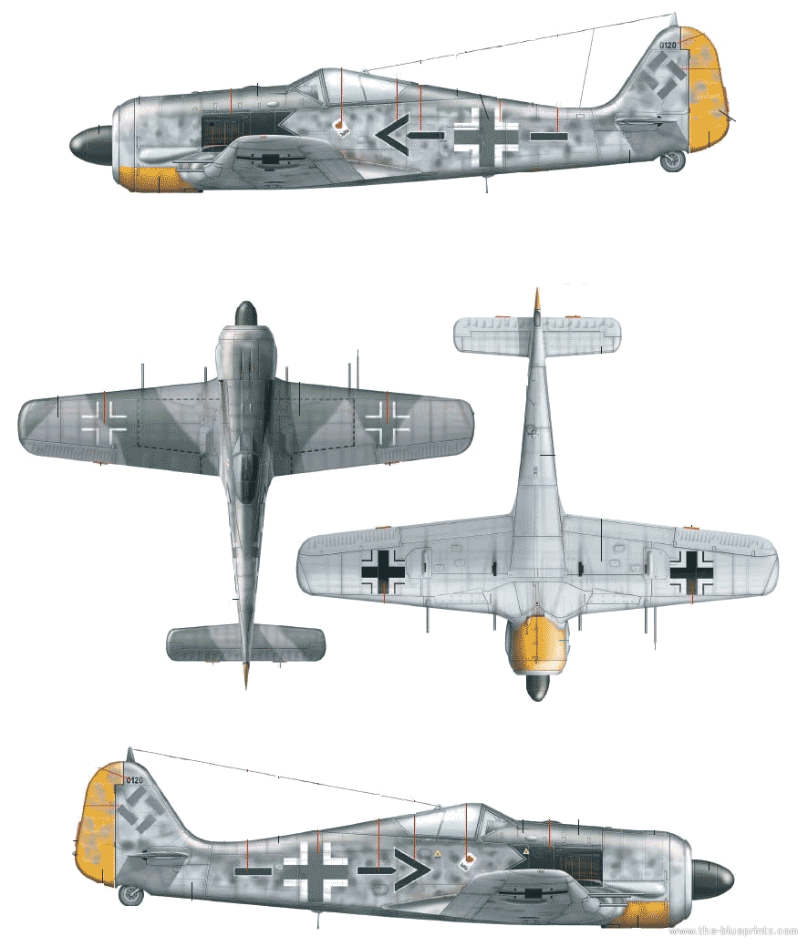 Images Of Focke-wulf Fw 190 - Fw 190 Paint Scheme - HD Wallpaper 