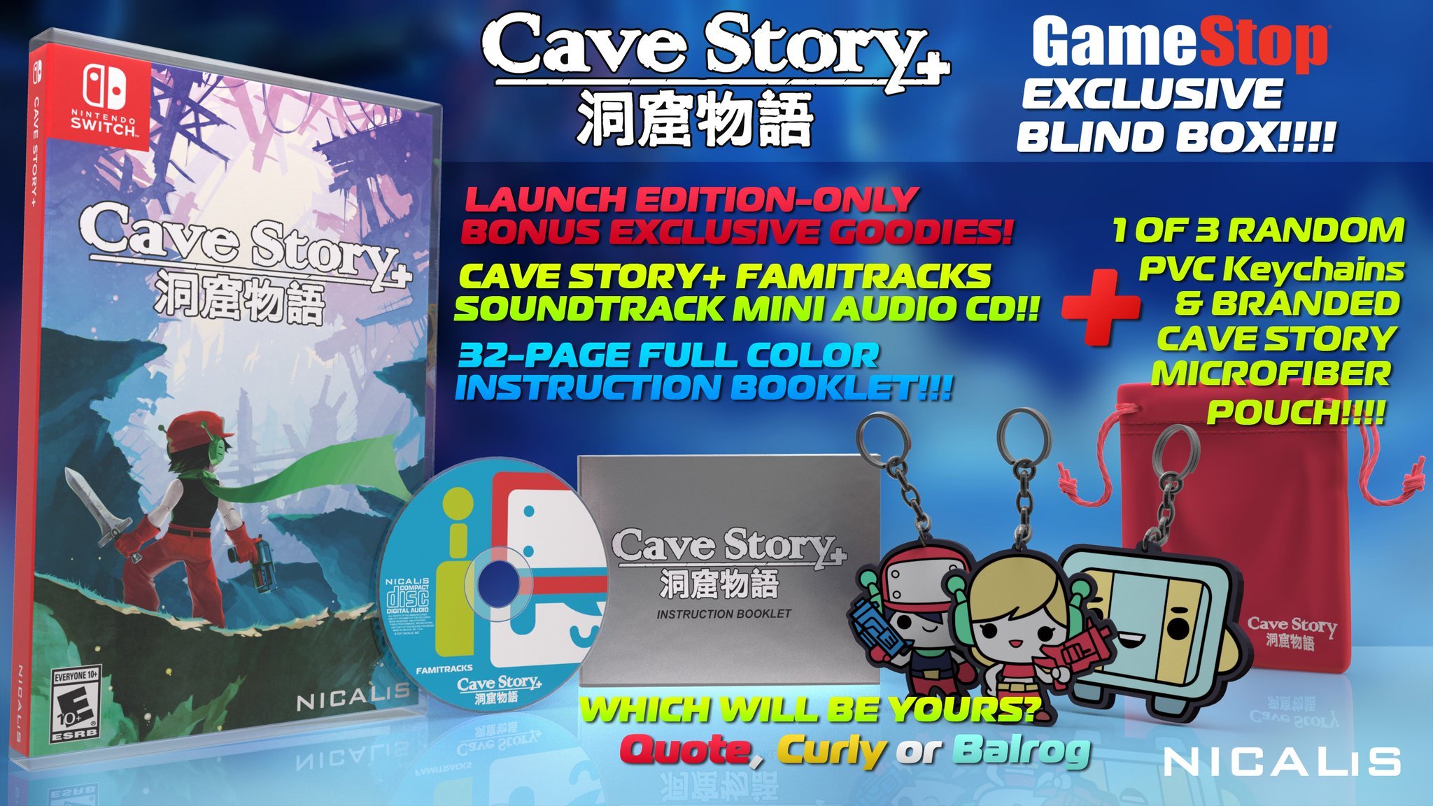 Cave Story Switch Physical - HD Wallpaper 