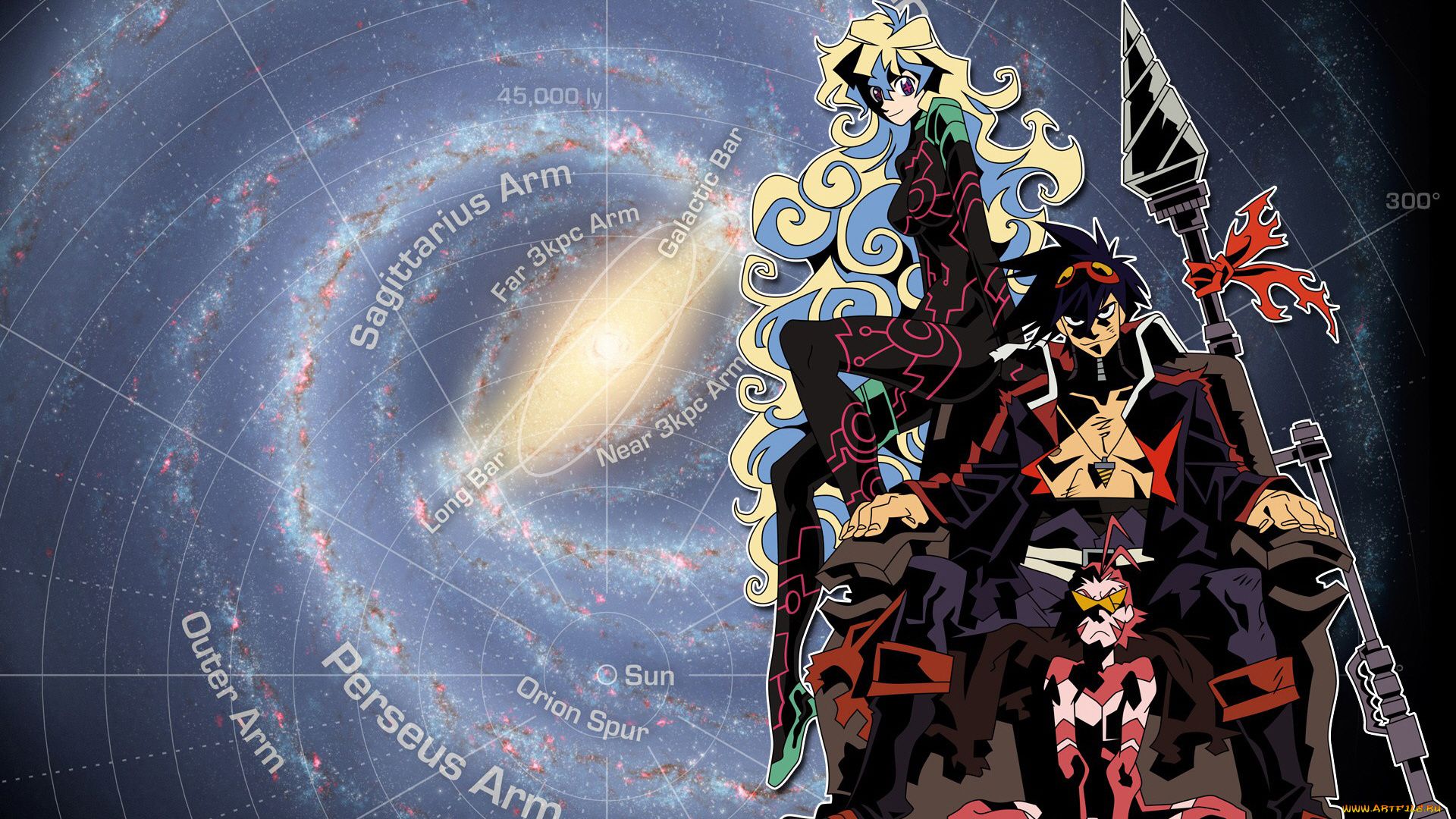 Gurren Lagann - HD Wallpaper 