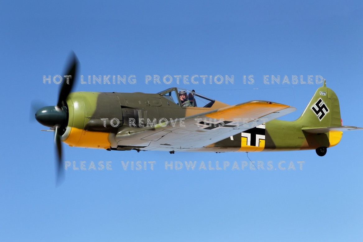 Focke-wulf Fw 190 Wwii German Aircraft - Paul Rätz Fw 190 - HD Wallpaper 