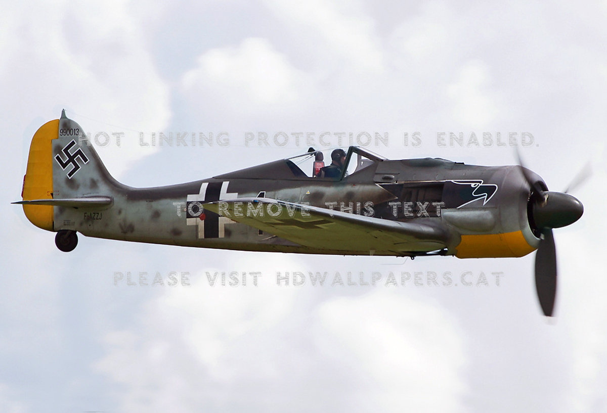 Focke Wulf Fw 190 Wwii Ww2 Classic Luftwaffe - Focke-wulf Fw 190 - HD Wallpaper 