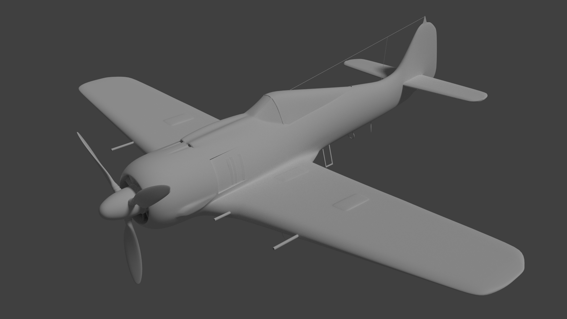 Focke Wulf Fw 190 Blueprint - HD Wallpaper 
