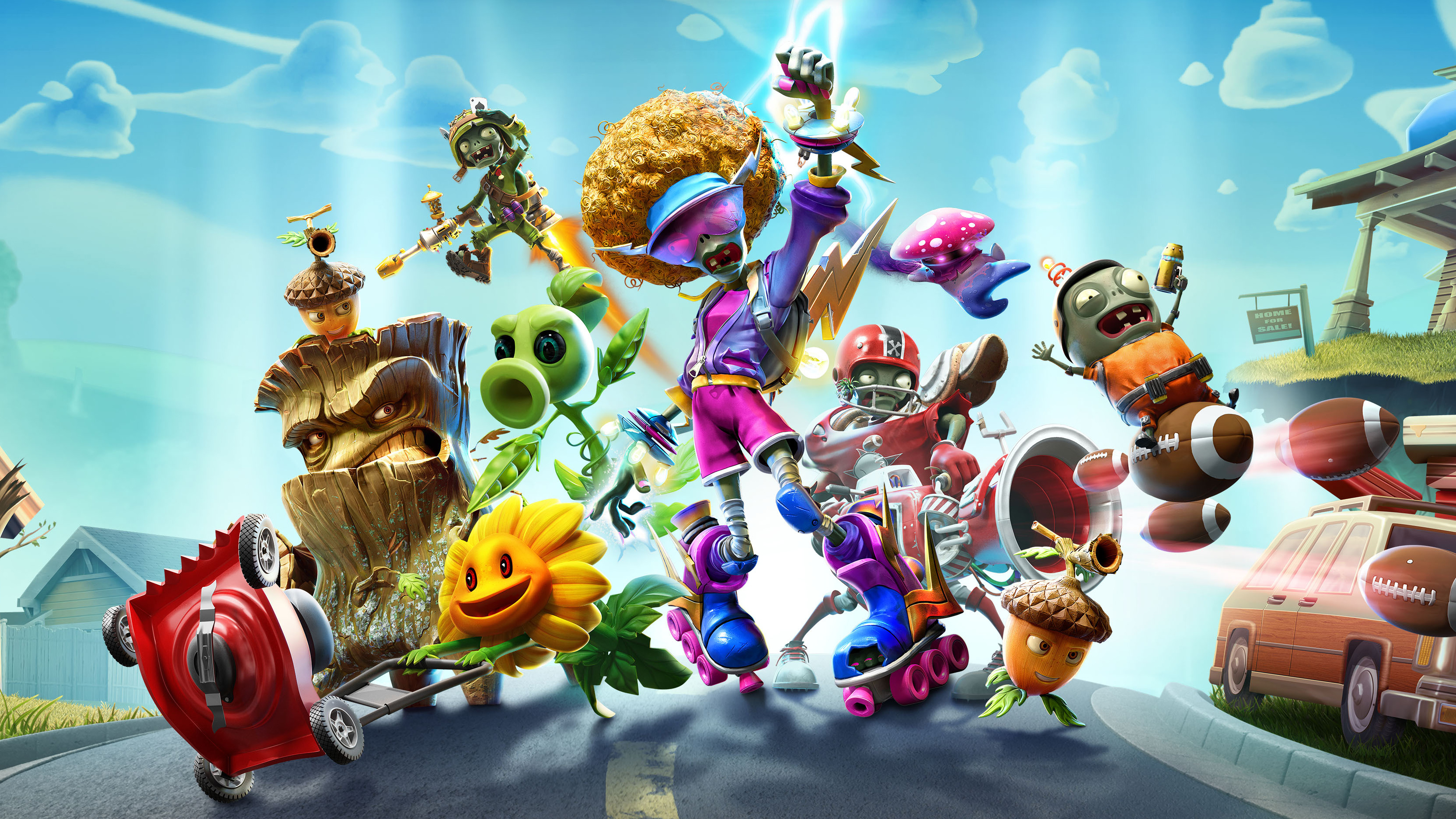 Plants Vs Zombies Battle For Neighborville - HD Wallpaper 