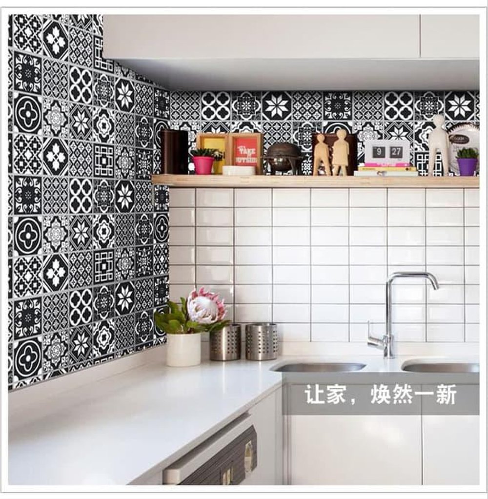Sale Wallpaper Dapur - Tile Pattern For Kitchen - HD Wallpaper 