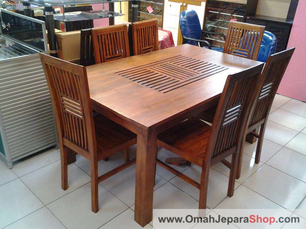 Modern Dining Table Teak Wood - HD Wallpaper 