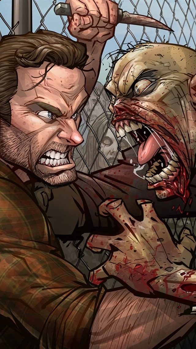 Rick Grimes Fan Art - HD Wallpaper 