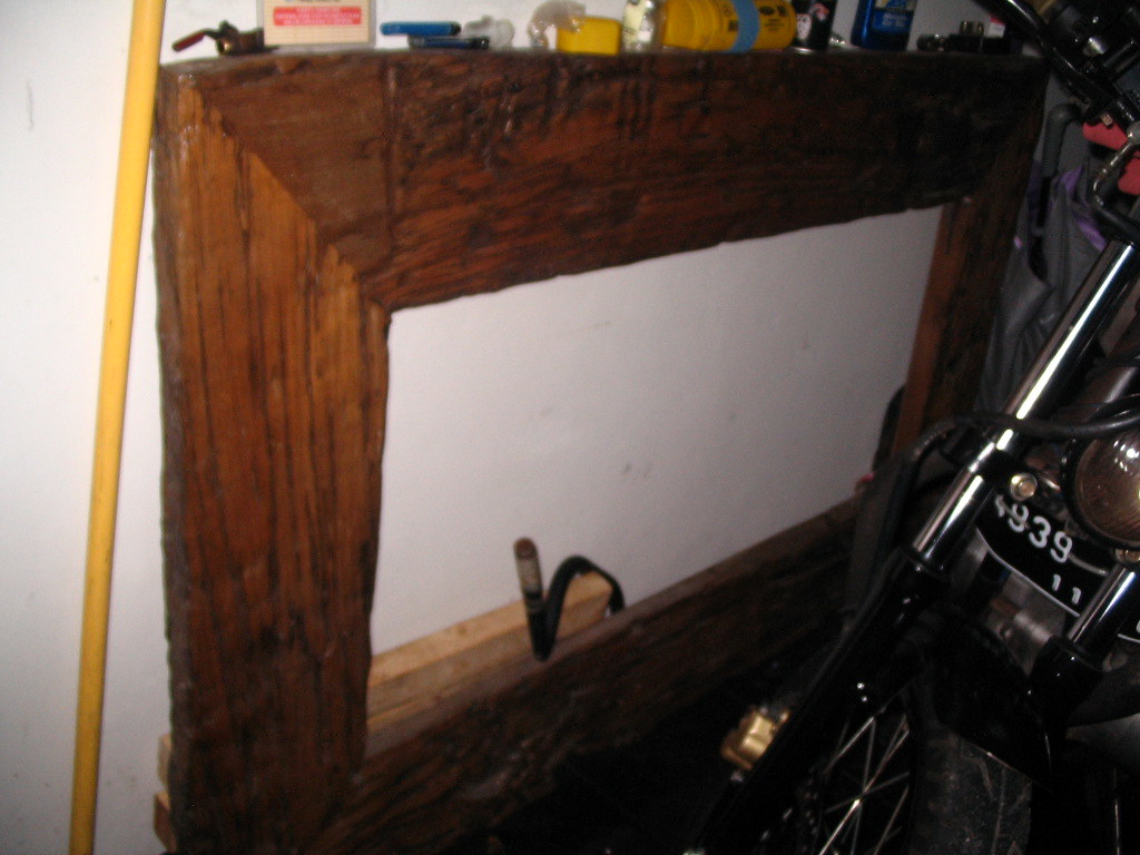 Pigura Kayu Jati Tua - HD Wallpaper 