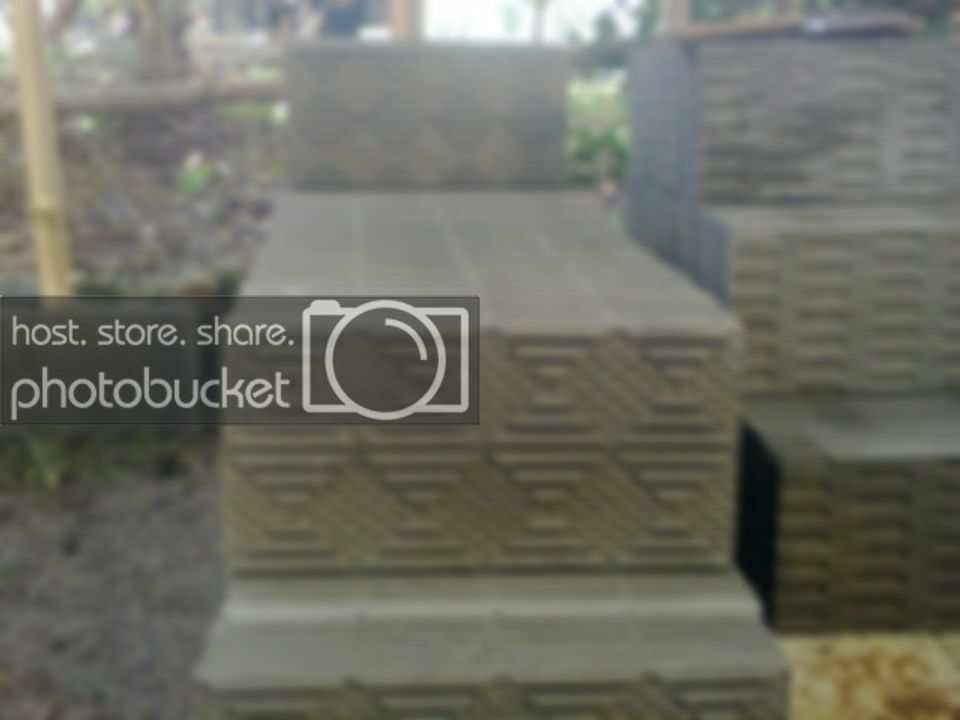 Profil Dinding Dan Loster Motif Batu Alam Muraaahhhhhhhh - Outdoor Feature Walls Ideas - HD Wallpaper 