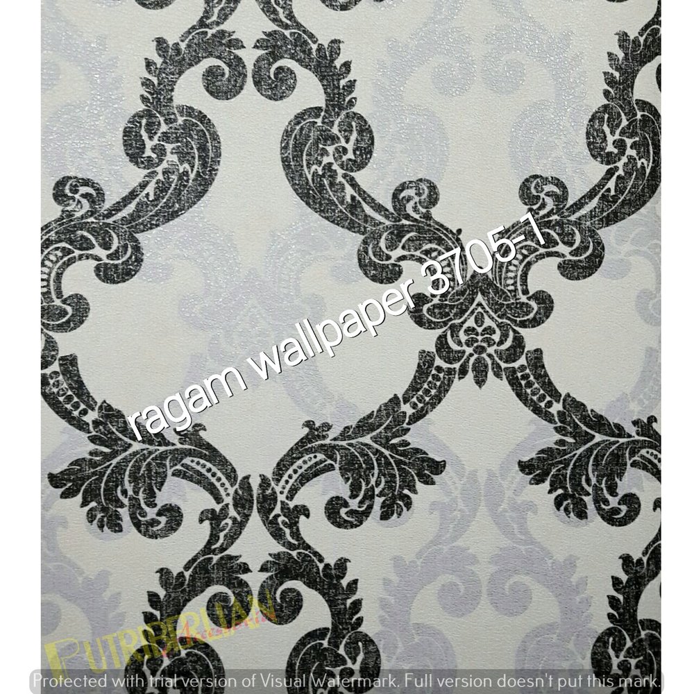 Wallpaper Ruang Makan Minimalis Classic Elegant Olivia - Embroidery - HD Wallpaper 