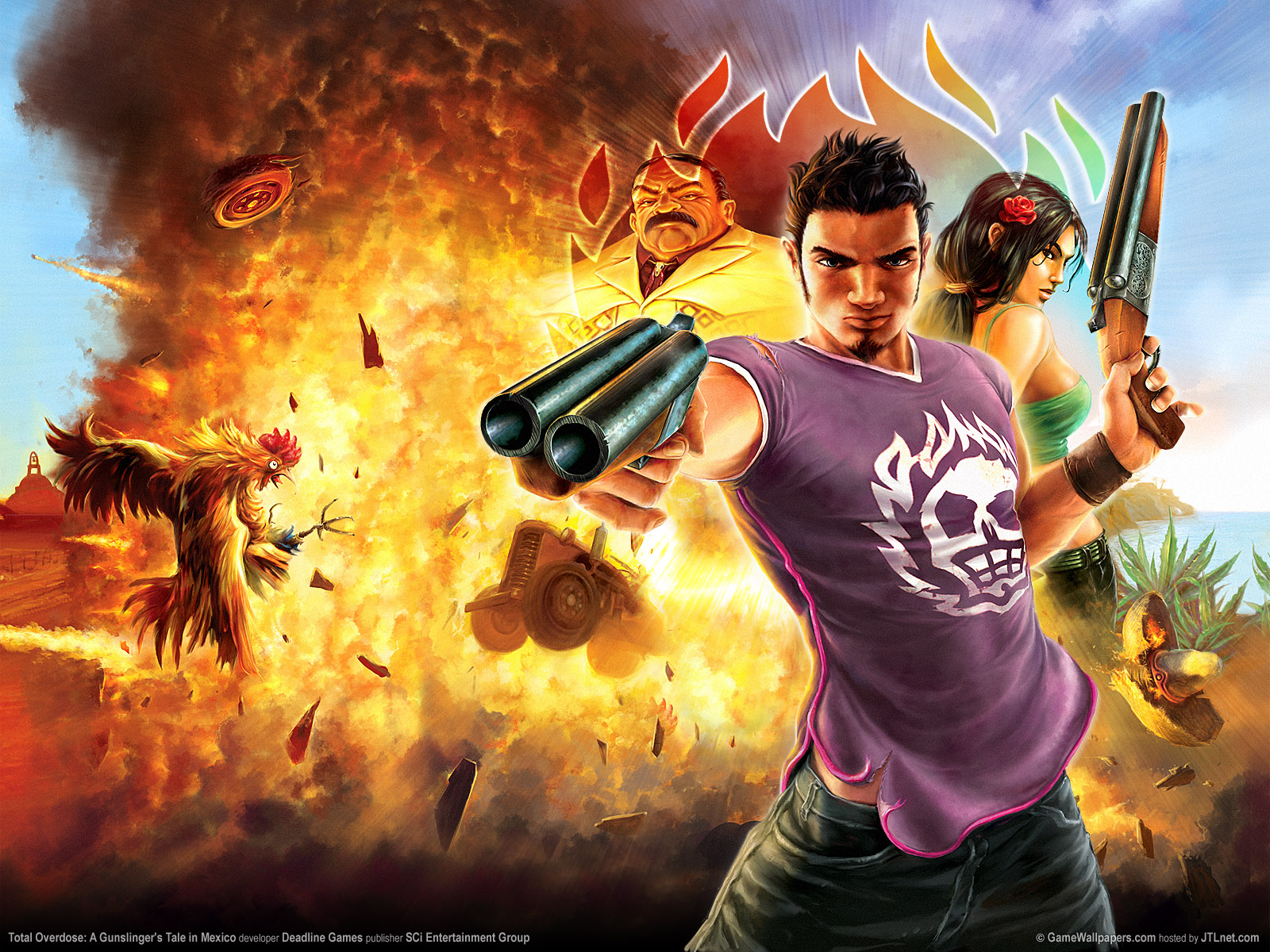 Total Overdose Wallpaper Hd - HD Wallpaper 