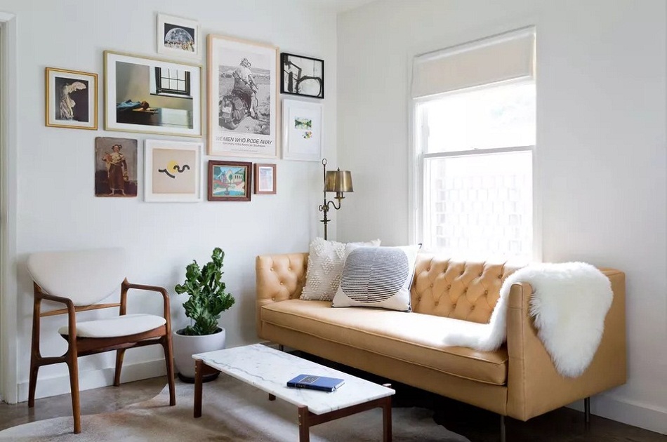 Desain Ruang Tamu Sederhana - HD Wallpaper 