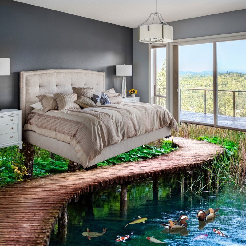 Free Shipping Flooring Custom Living Room Self-adhesive - Coretec Plus Klondike Contempo Oak - HD Wallpaper 