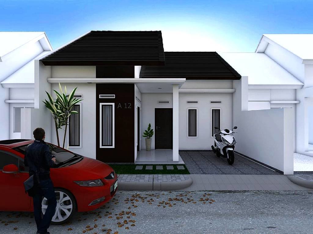 Model Rumah Minimalis Sederhana Terbaru - HD Wallpaper 