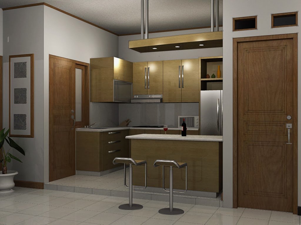 Desain Dapur Minimalis - HD Wallpaper 