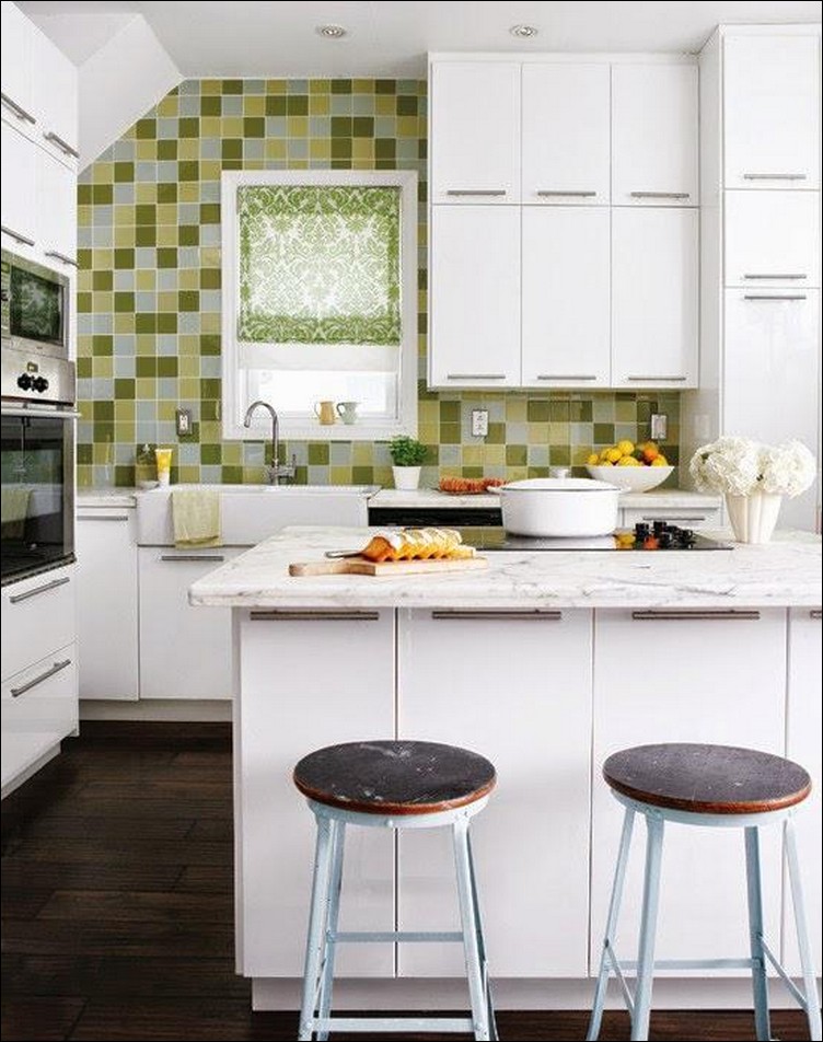 Gambar Dapur Minimalis Sederhana - Decoração De Cozinha Pequena Simples - HD Wallpaper 