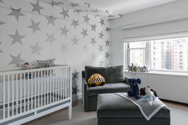 boy grey nursery ideas
