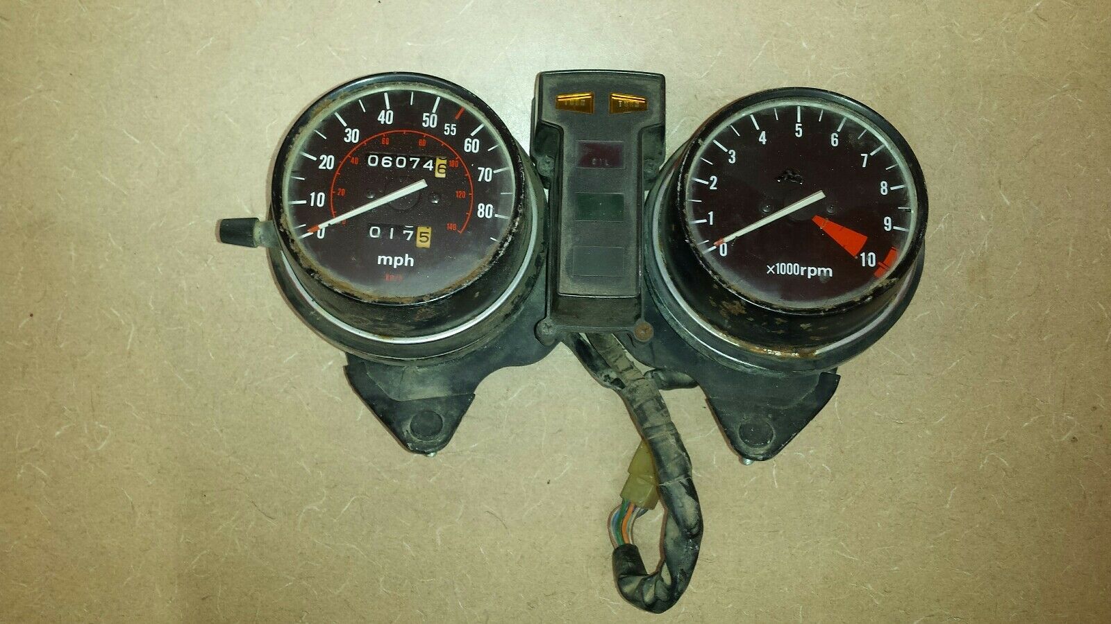 Honda Cx500 Speedometer - HD Wallpaper 