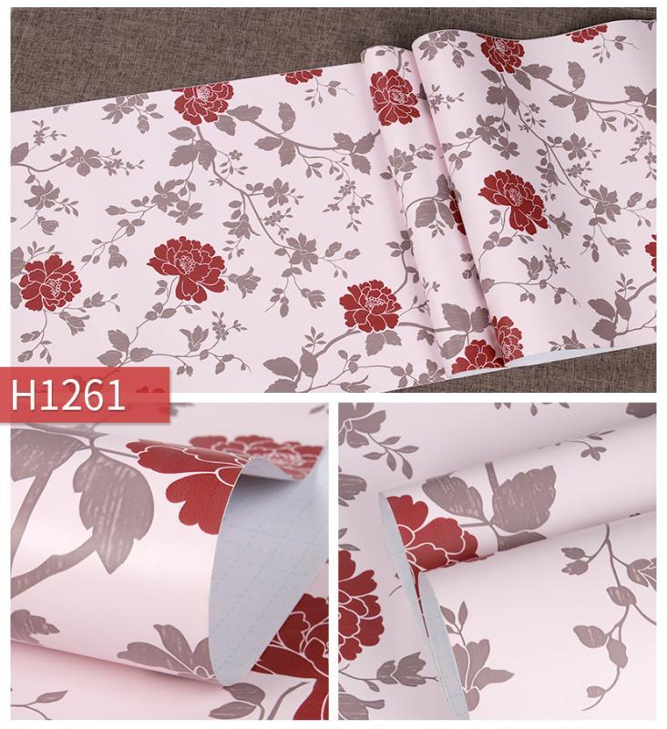 Dinding Motif Bunga Paris - HD Wallpaper 