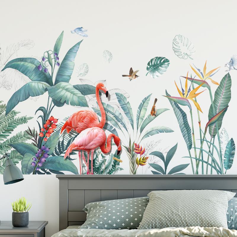 Wall Deco Flamingo - HD Wallpaper 