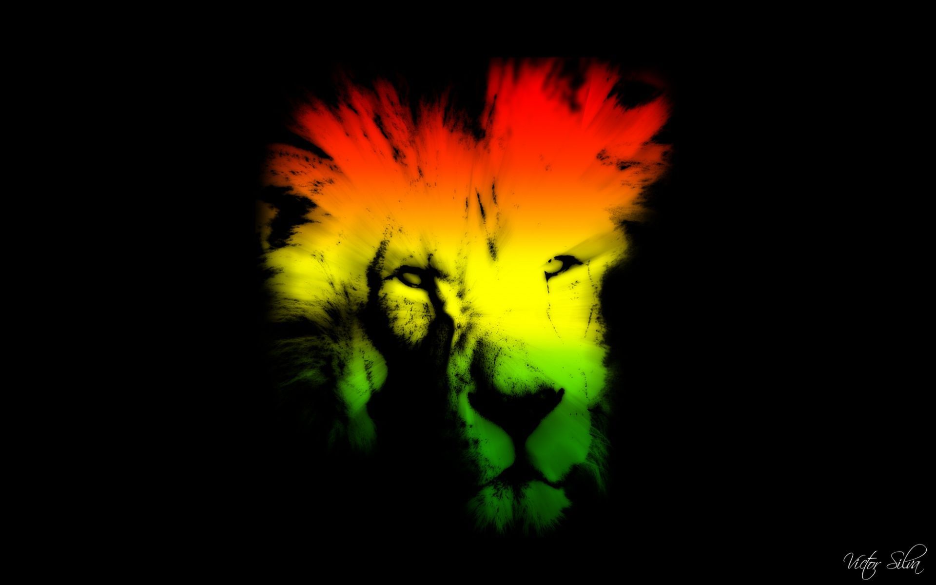 Ideas About Rasta Lion On Pinterest Rasta Art, Lion - Rasta Background - HD Wallpaper 