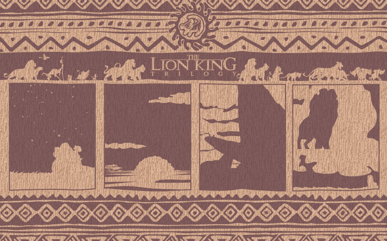 The Lion King Trilogy Blueray Box Art Wallpaper - Motif - HD Wallpaper 