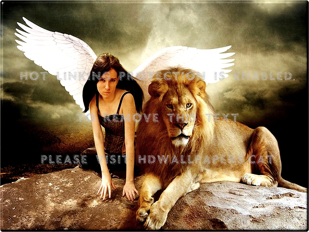 Rise Of The Guardians Angel Dark Lion - Beautiful Guardian Angel Angel - HD Wallpaper 
