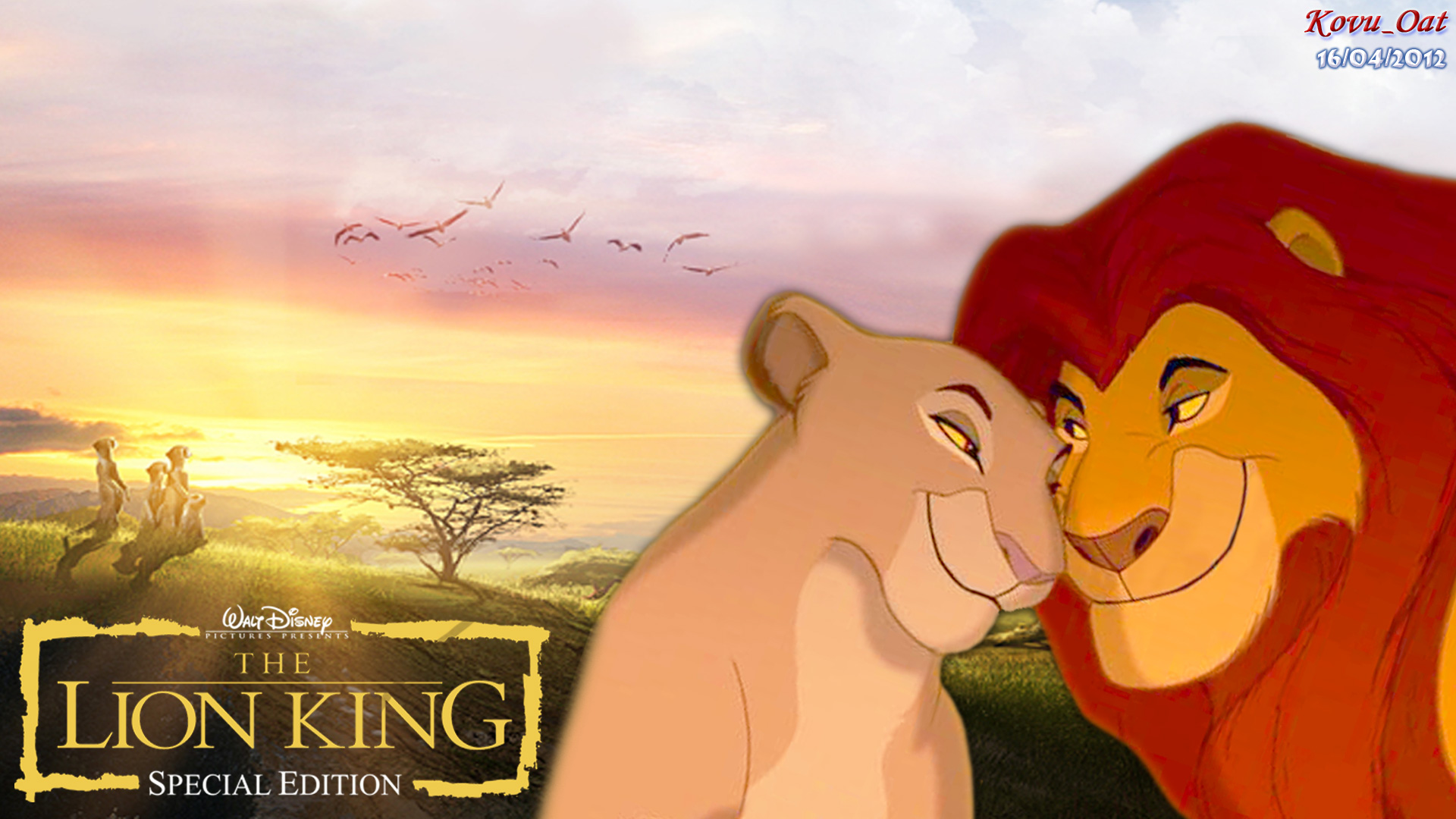 Mufasa And Sarabi Lion King Hd Fondo De Pantalla - Lion King 2 - HD Wallpaper 