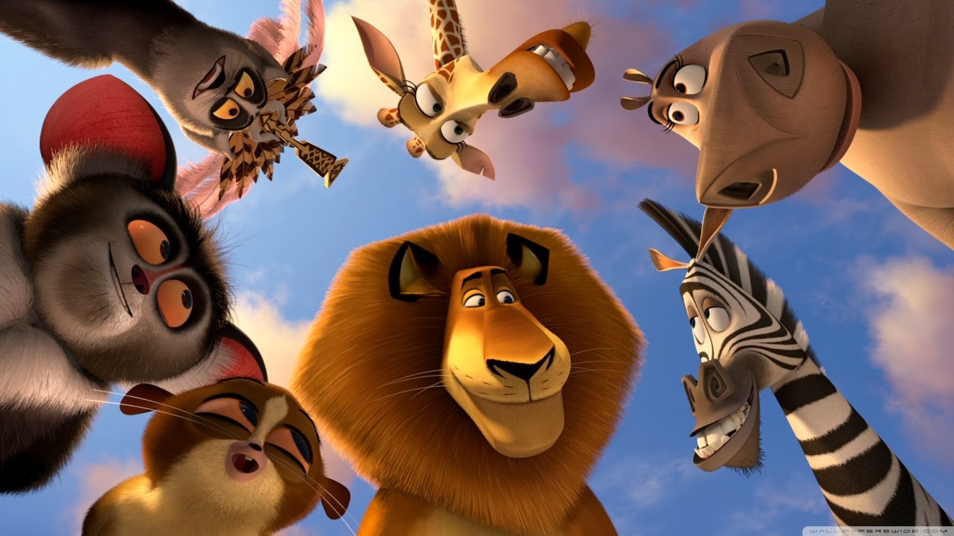 Madagascar 3 The Lion King - HD Wallpaper 
