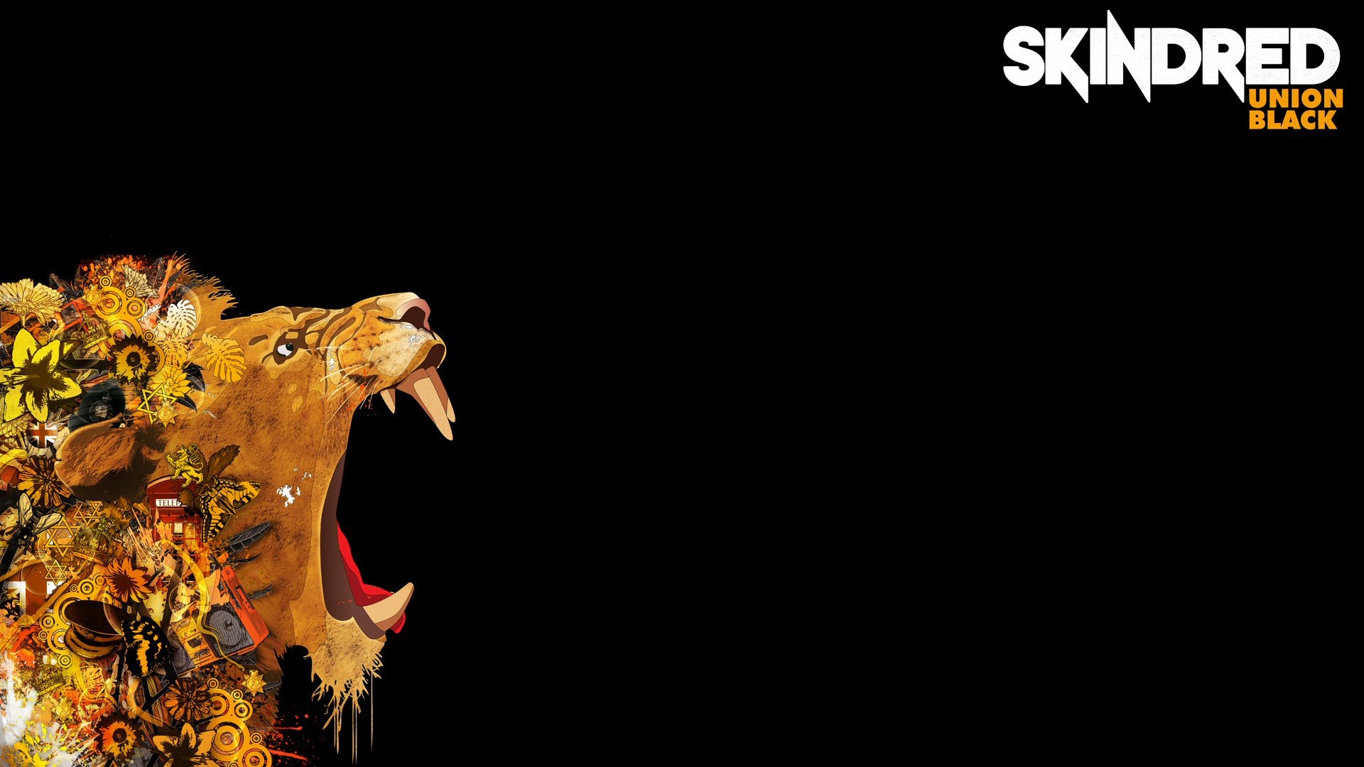 Skindred Union Black - HD Wallpaper 