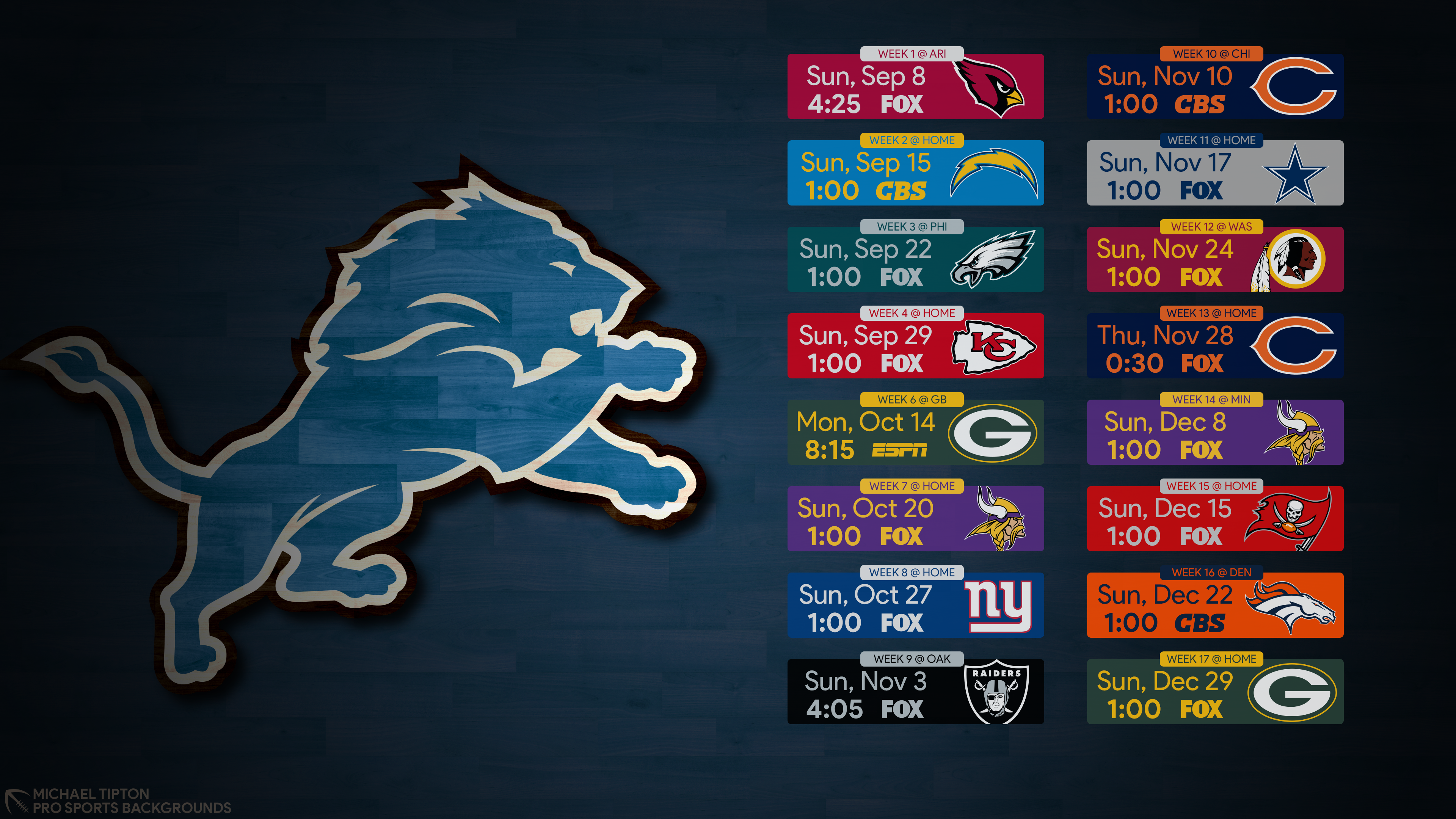 New York Giants 2019 Schedule - HD Wallpaper 