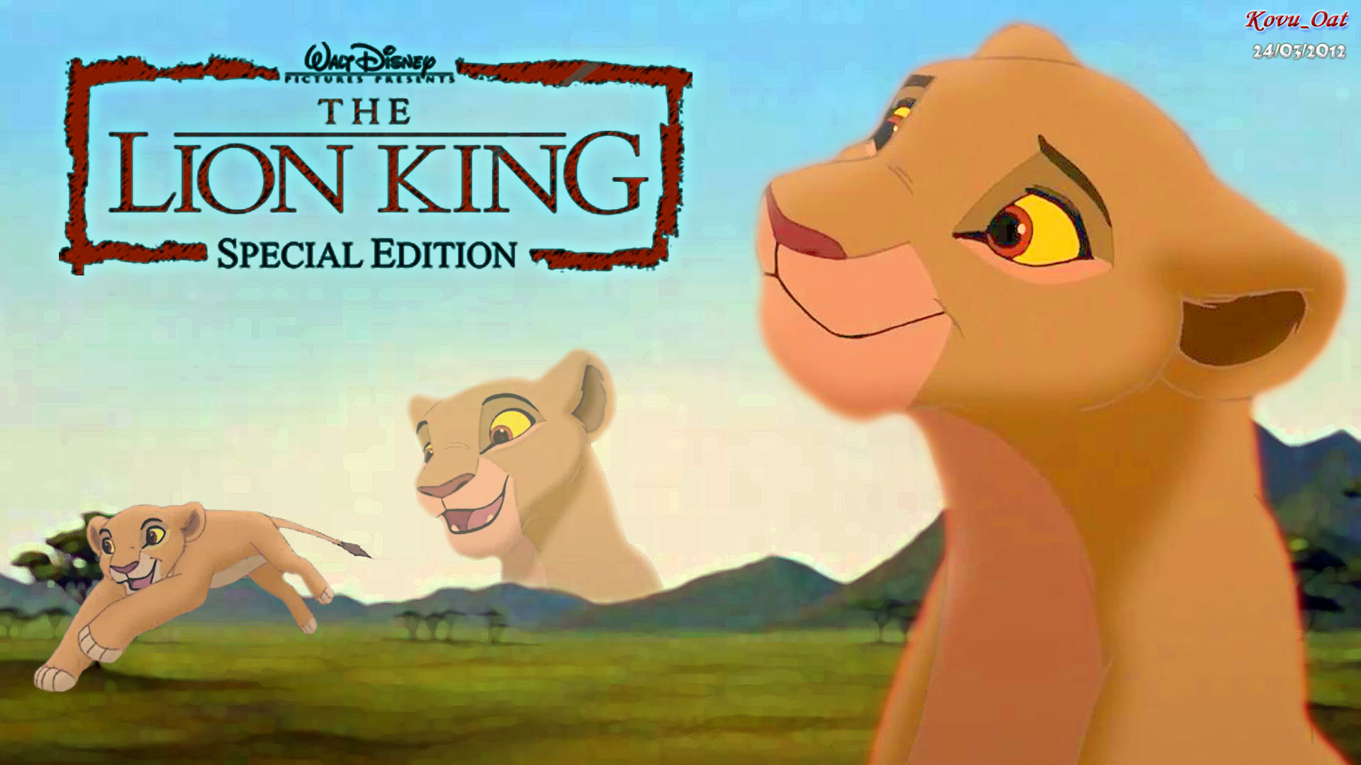 The Lion King Kiara - Lion King Cd Cover - HD Wallpaper 