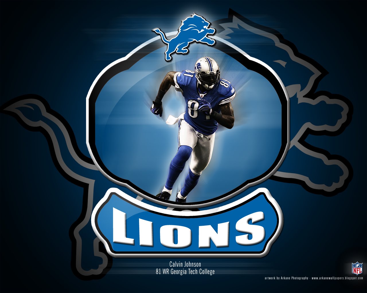 Who Else Keeps A Notebook For Mut Information Mut Discussion - Detroit Lions Logo Blue Background - HD Wallpaper 