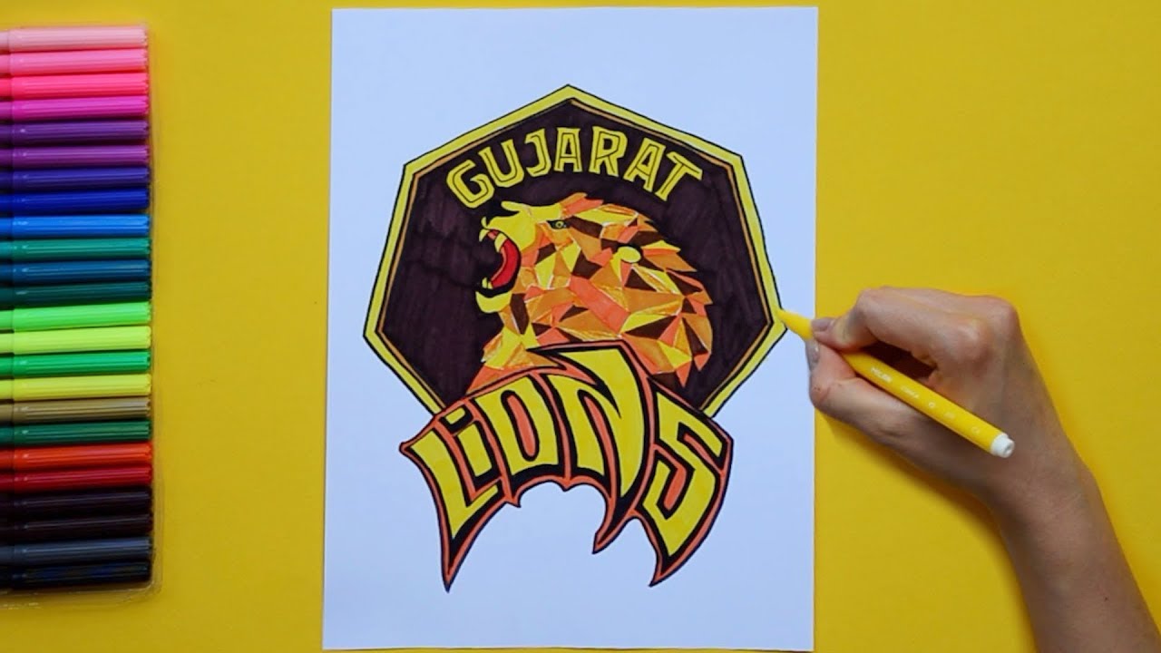 Gujarat Lions Logo Png - HD Wallpaper 