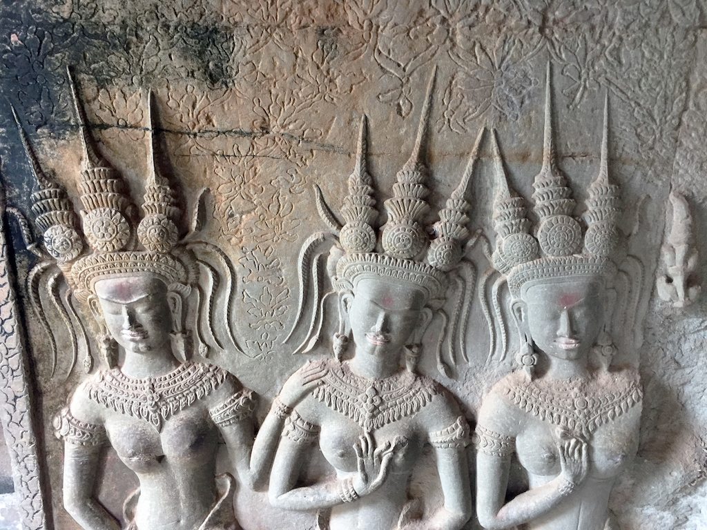 Angkor Wat 1 - Apsara - 1024x768 Wallpaper - teahub.io