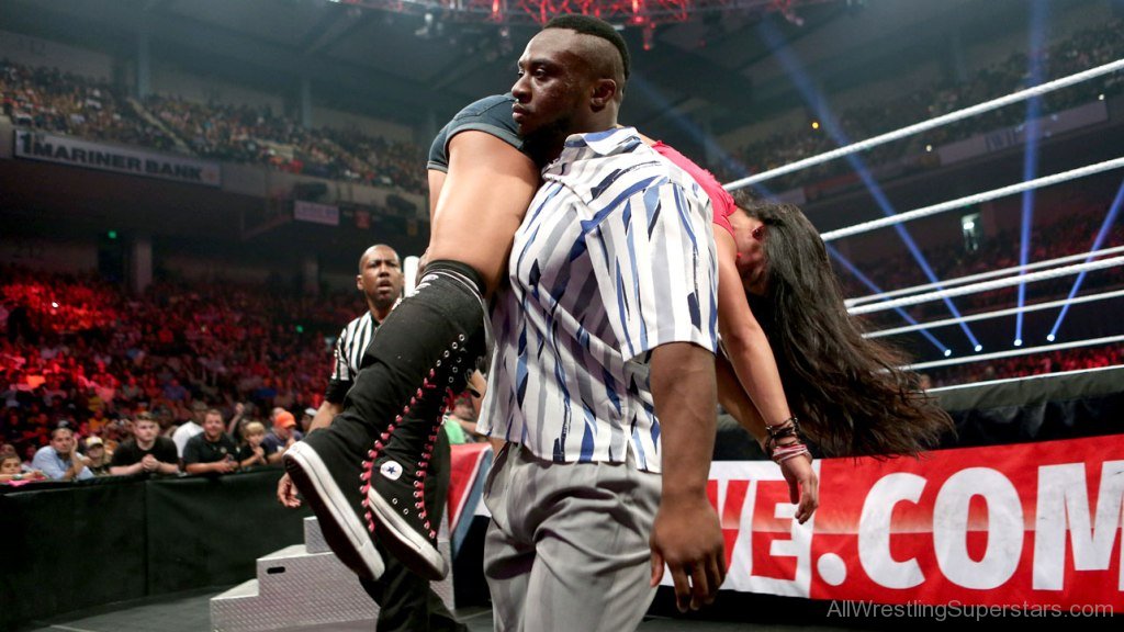 Big E Langston Aj Lee - HD Wallpaper 