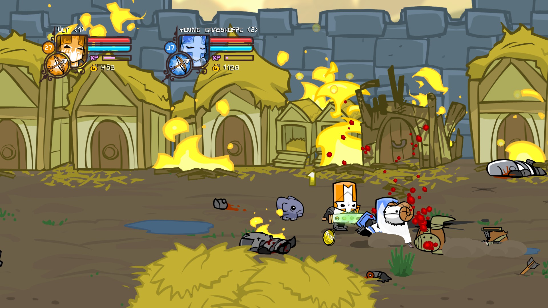 Super Castle Crashers - HD Wallpaper 