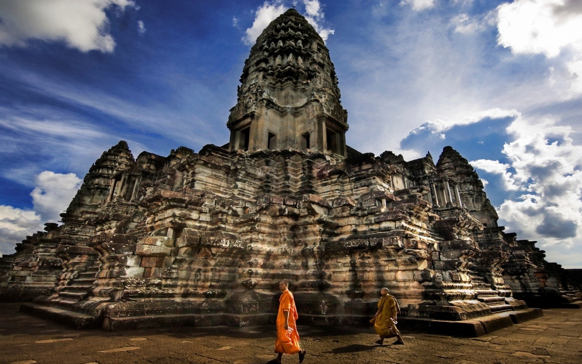 Angkor Wat Cambodia 01 Wallpaper - Angkor Wat - HD Wallpaper 