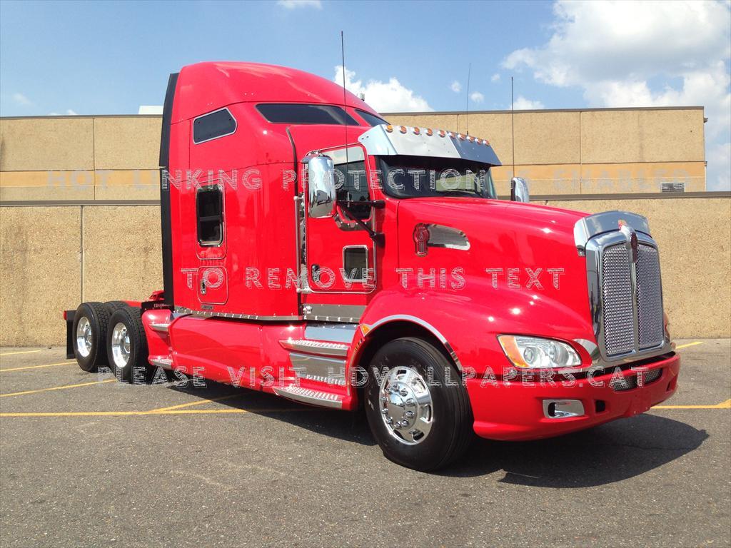 2012 Kenworth Big Rig Kw Semi Cars - Trailer Truck - HD Wallpaper 