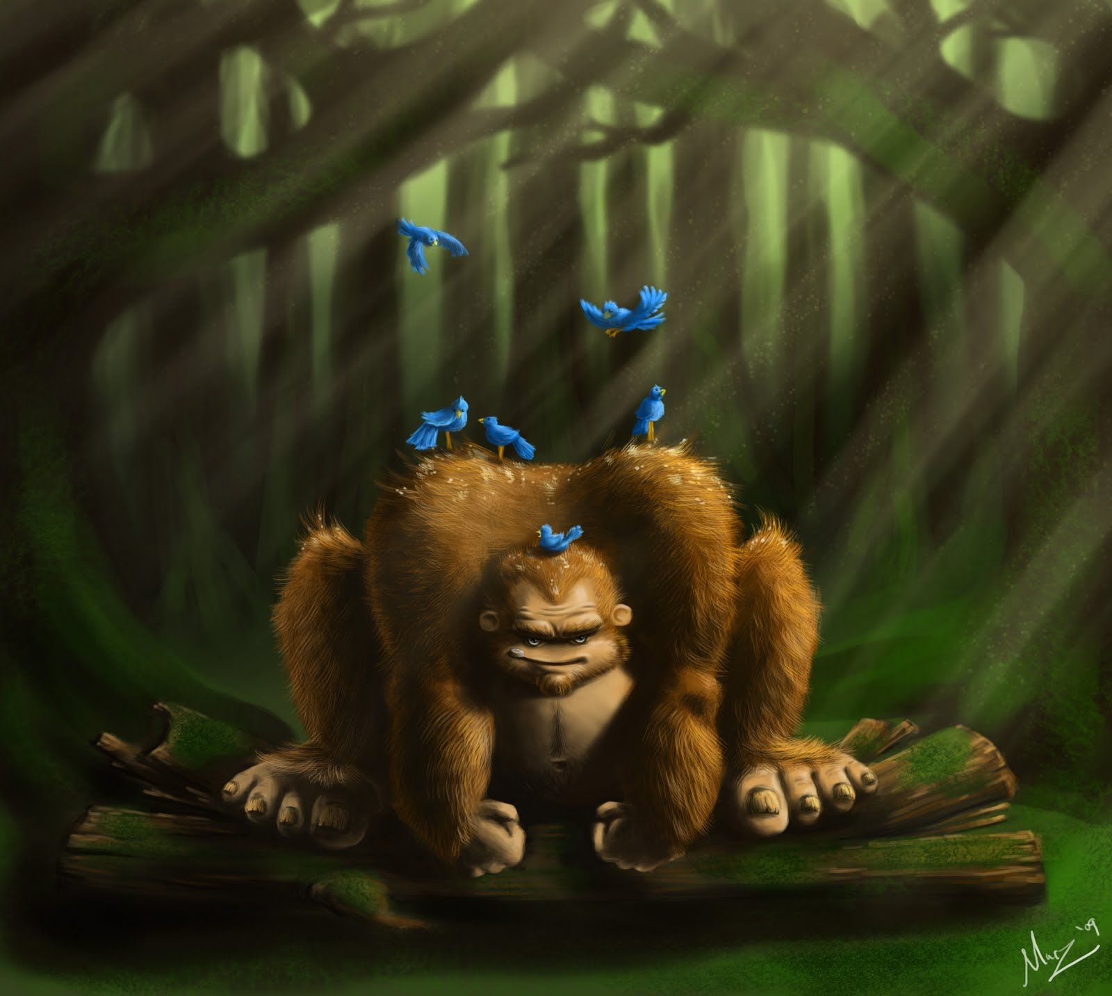 Digital Painting - HD Wallpaper 