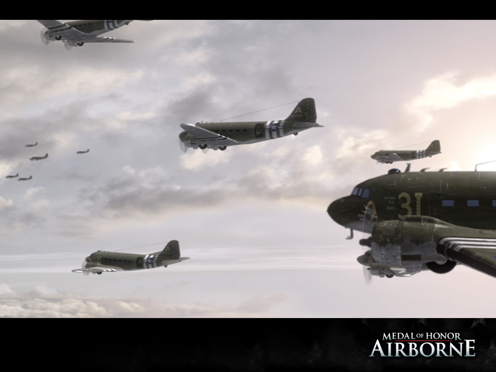 Medal Of Honor Airborne Airplane - HD Wallpaper 
