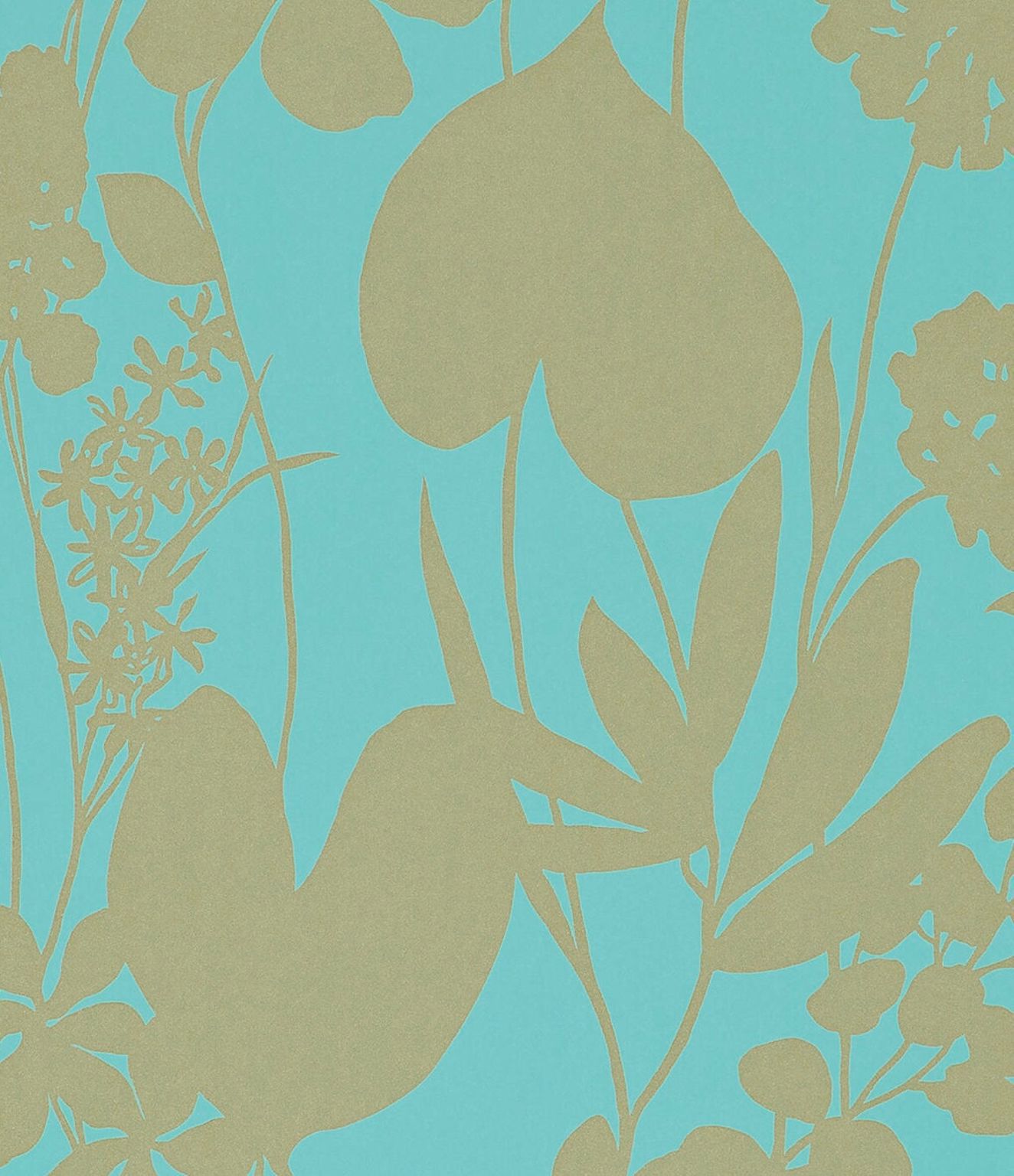 Turquoise And Gold Wallpaper One Sealed One Isn’t
 - Wallpaper - HD Wallpaper 