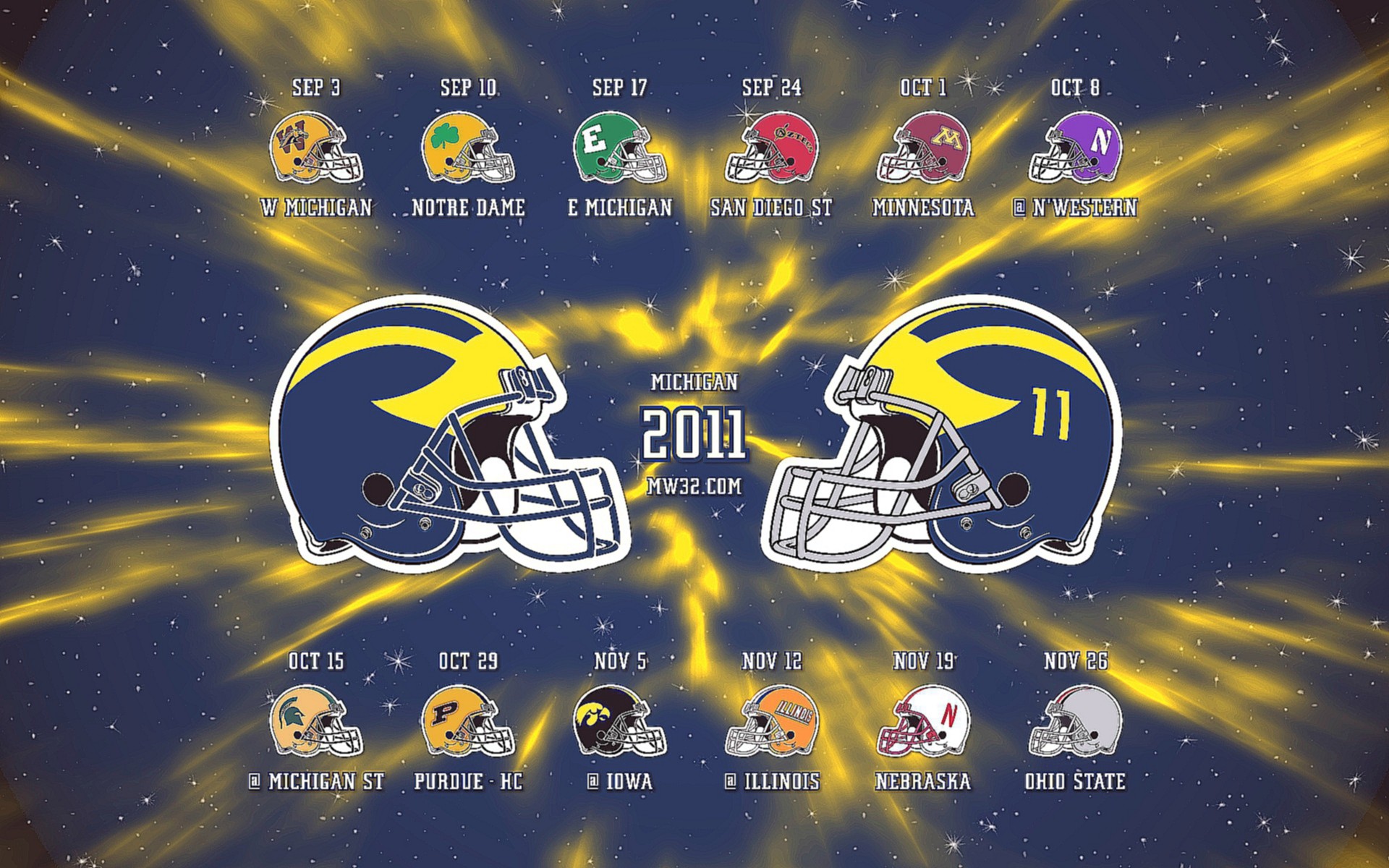 University Of Michigan Football Wallpaper - Football Wolverines Wallpaper Michigan University - HD Wallpaper 