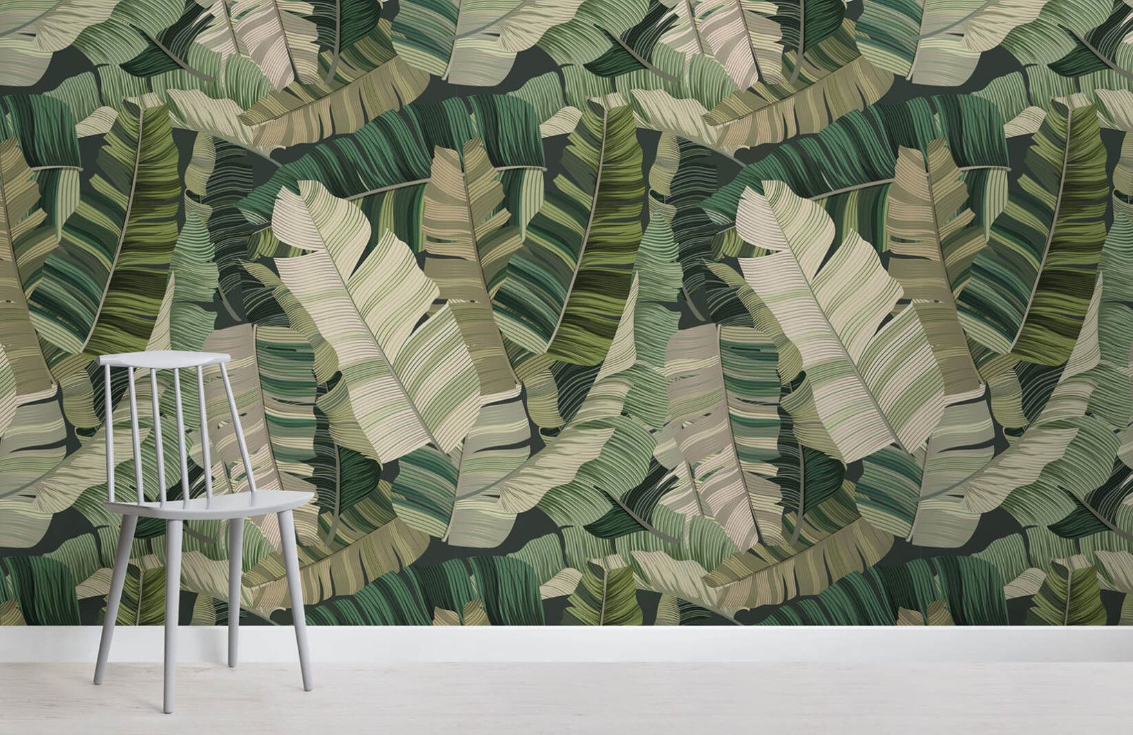 3d Mixed Tropical Camo Leaf - HD Wallpaper 