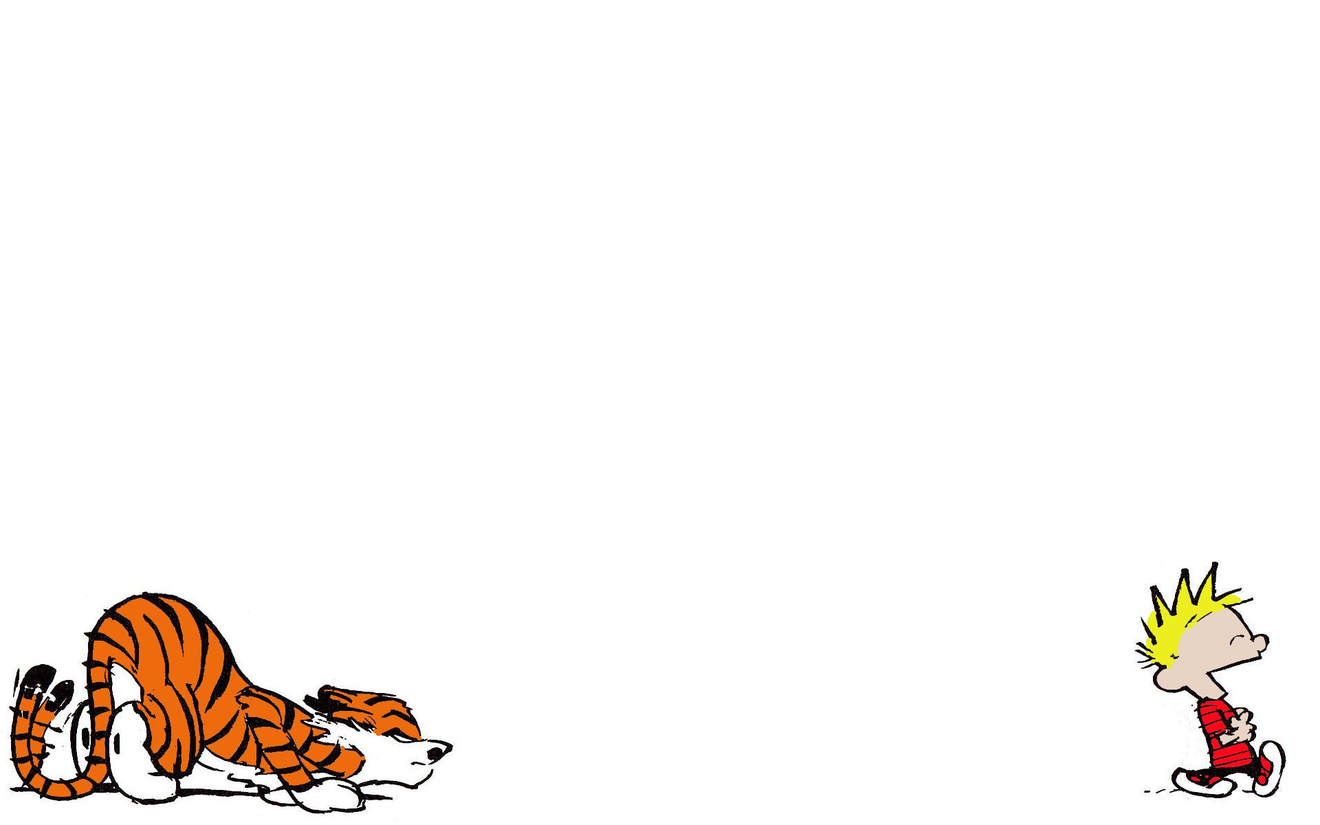 Calvin And Hobbes Hi - HD Wallpaper 