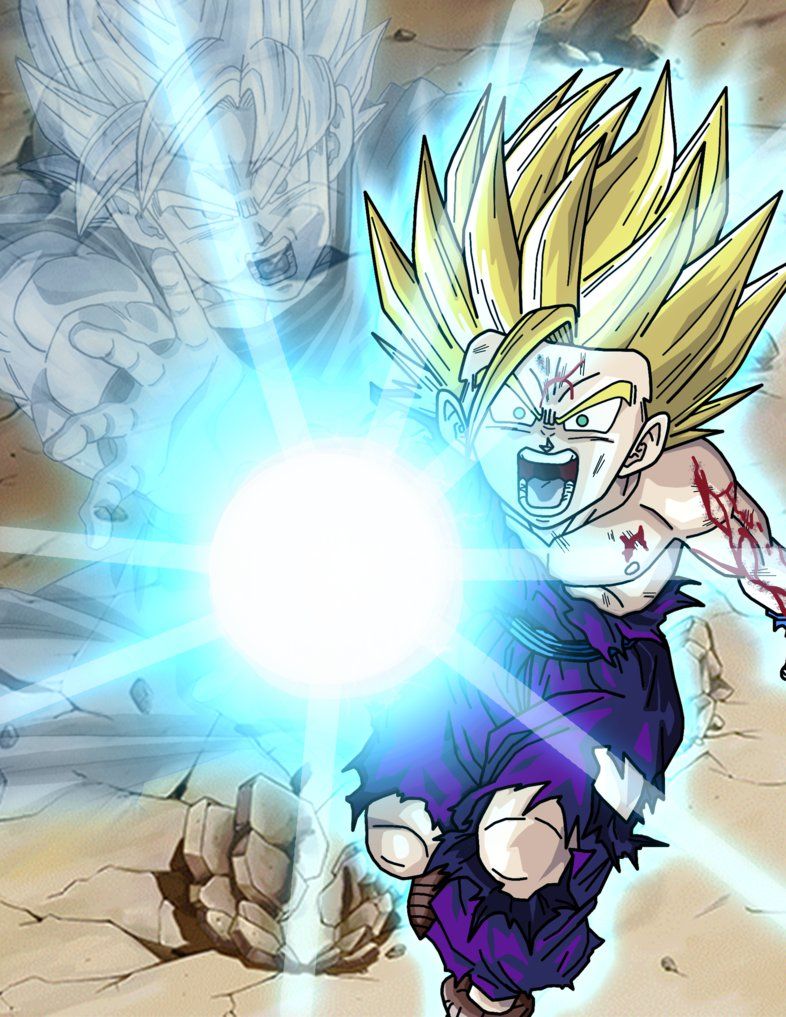 Father Son Kamehameha Wallpaper › Picserio - Gohan - HD Wallpaper 