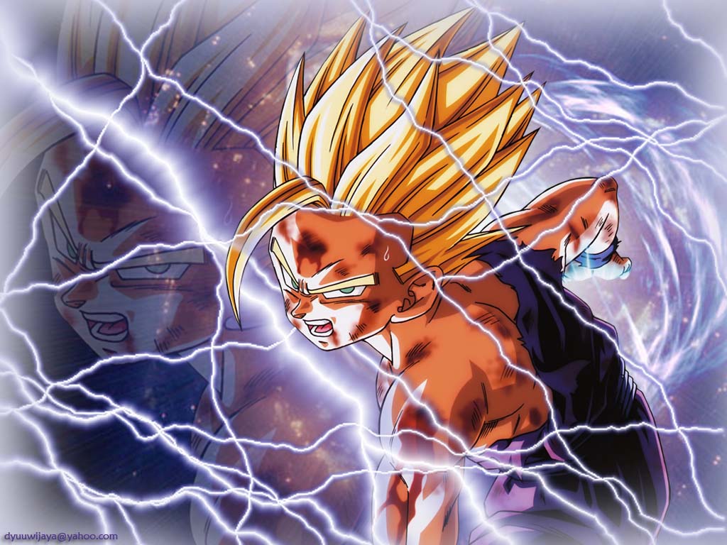 Dbz Wallpapers Hd Gohan 1024x768, - Gohan Super Saiyan 2 Hd - HD Wallpaper 