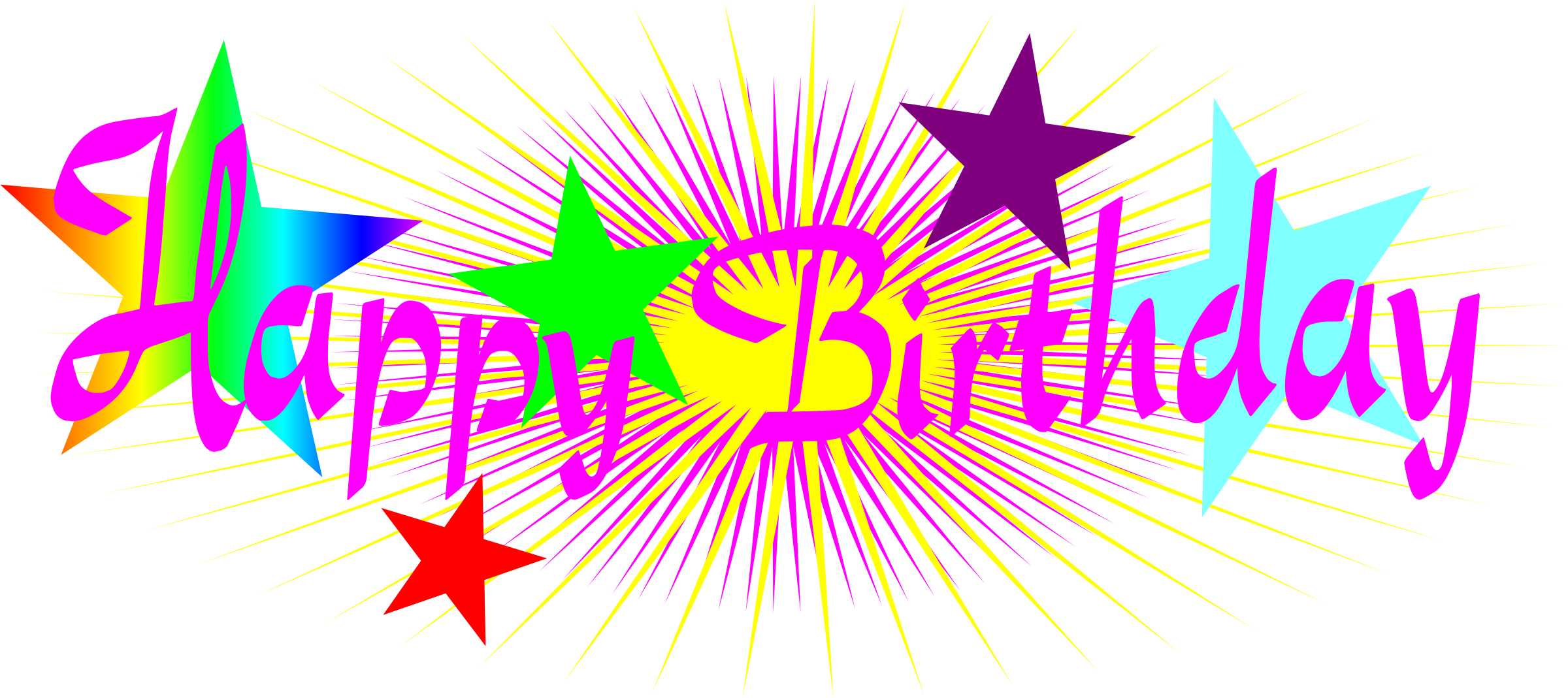 Happy Birthday Image Clipart - HD Wallpaper 